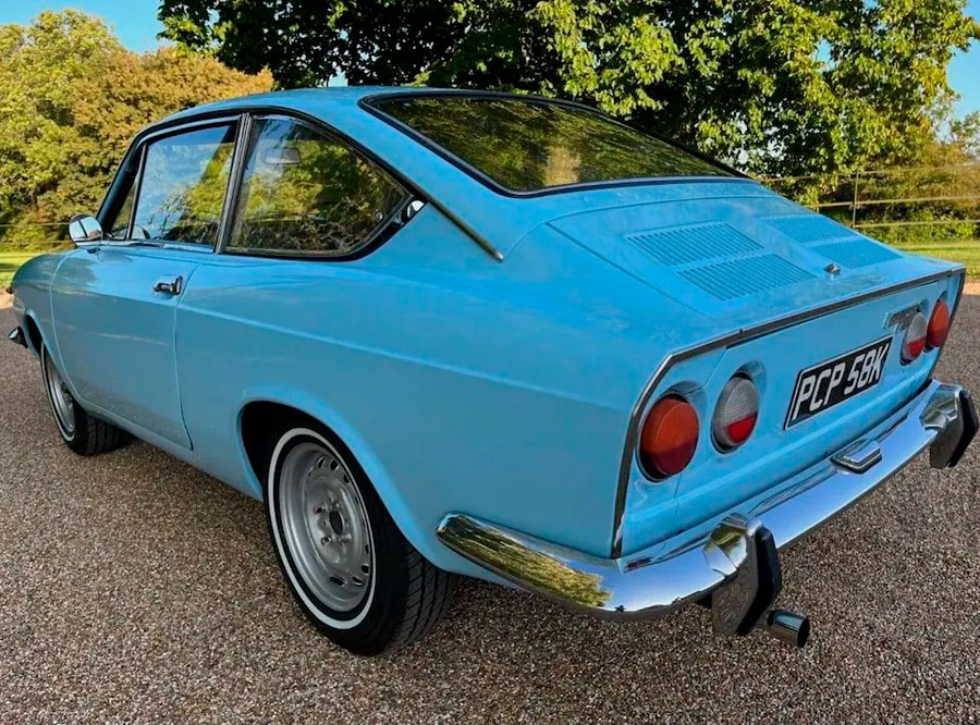 De Fiat 850 Sport Coupé van Rory Donnelly